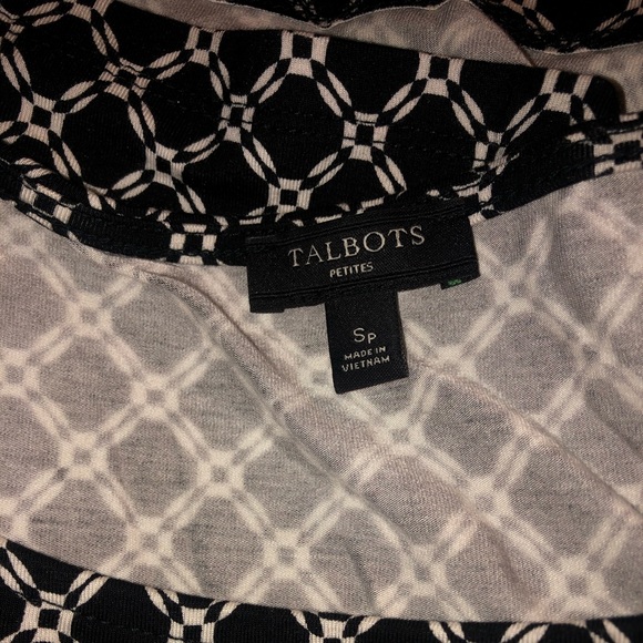 talbots patterned top - Picture 4 of 4